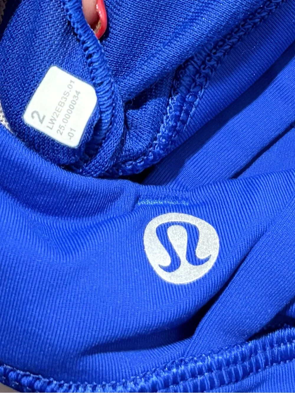 Lululemon Energy Bra *Medium Support, Cerulean Blue 2